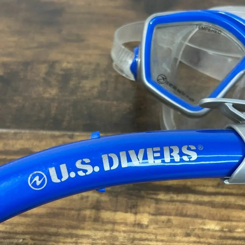 US Divers Icon Kids / Adult mask Swim Scuba Dive Snorkel Anti-Fog Anti-Leak